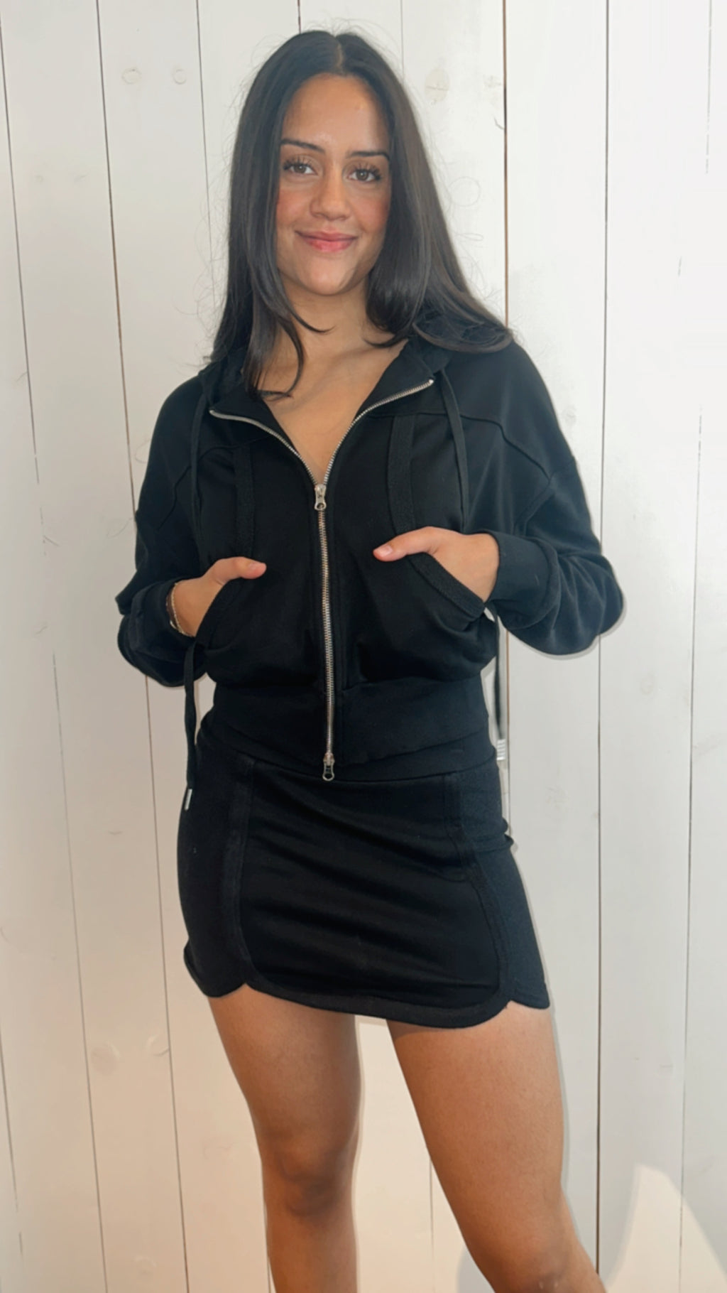 No Vacancy 2 Piece Sweater and Skirt